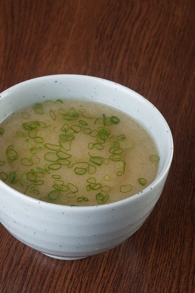 Japanse keuken. Miso op de achtergrond — Stockfoto