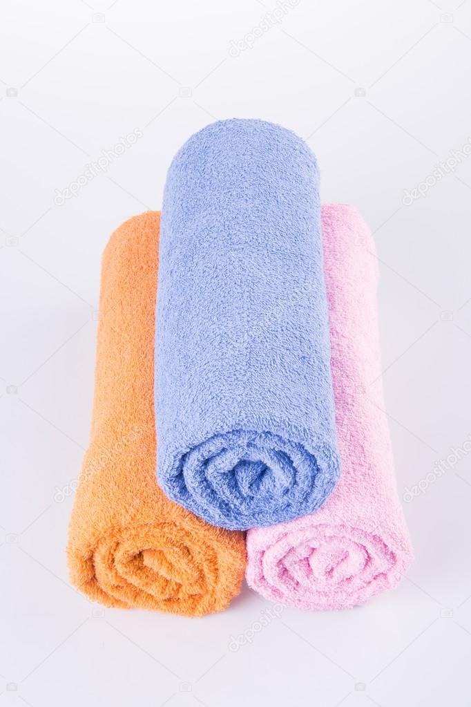 towel. towel on a background