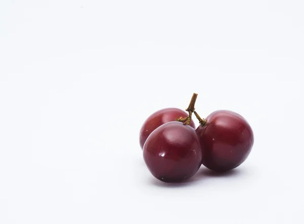 Red grape isolated — Stock Photo, Image