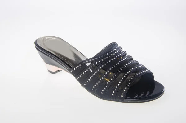 Skor, damer skor på bakgrund. — Stockfoto