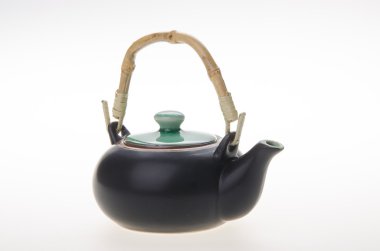 Çin çaydanlık. zemin üzerine çaydanlık.