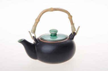 Çin çaydanlık. zemin üzerine çaydanlık.