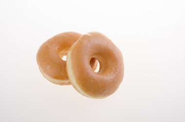 donut. classic donut isolated on background