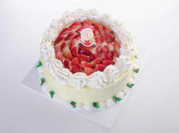 Taart, christmas ice cream cake — Stockfoto