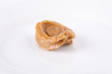 abalones. Çin Mutfağı abalone zemin üzerine.