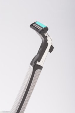 Emanet tıraş makinesi veya arka plan üzerinde jilet