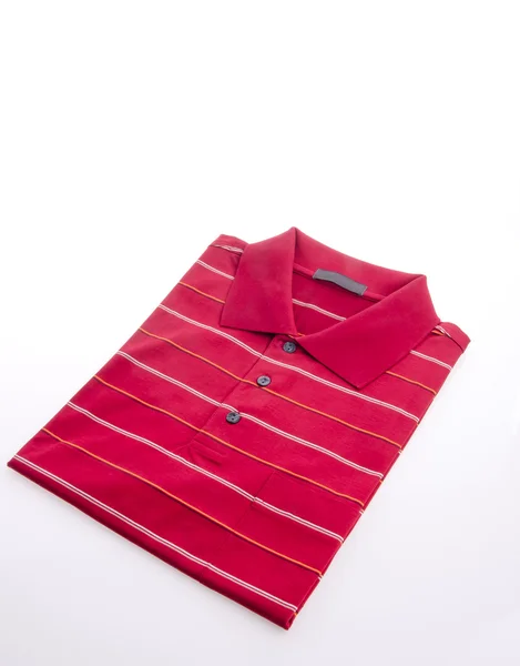 Polo shirt op witte achtergrond — Stockfoto