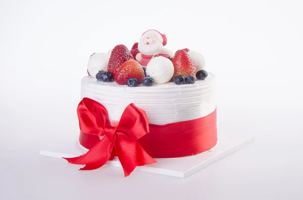 Taart, christmas ice cream cake — Stockfoto