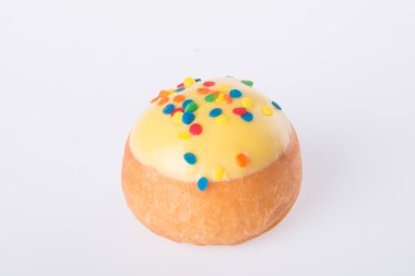 arka planda tatlı mini donut