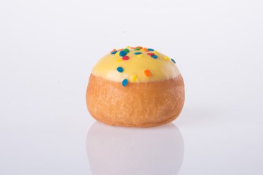 arka planda tatlı mini donut