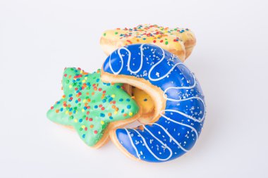 arka plan ay şekli donut