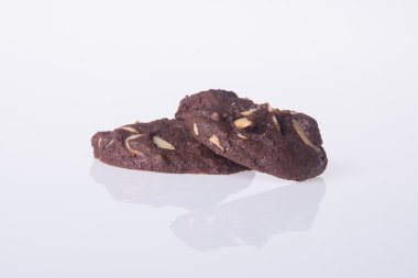 badem çikolata Çerezler özgeçmişlerine yongaları.