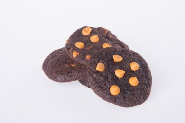 zemin üzerine çikolata Çerezler