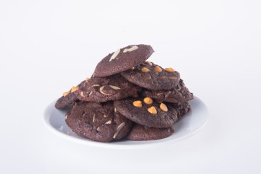 zemin üzerine çikolata Çerezler