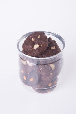 zemin üzerine çikolata Çerezler