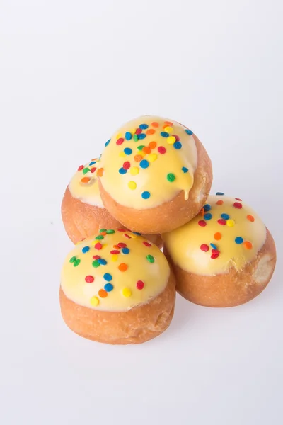 Süße Mini-Donut auf dem Hintergrund — Stockfoto