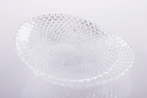 Glass bowl on a background — Stock Photo, Image