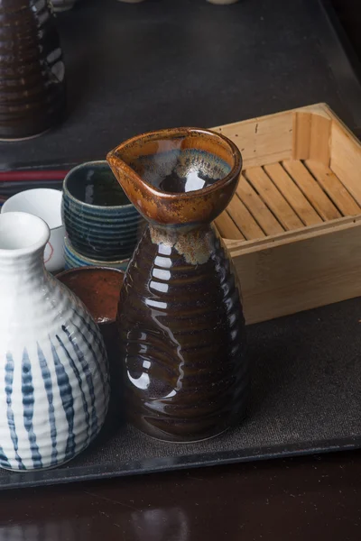 Japon mutfağı. arka planda aşkına