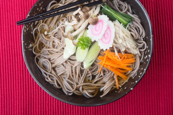 Japanese cuisine. udon on the background — Stock Photo, Image