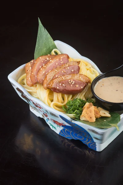 Japanese cuisine. udon on the background — Stock Image Japanese cuisine. udon on the background Royalty Free Stock Images