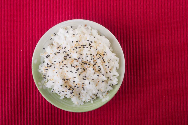 Cocina japonesa. arroz en el fondo —  Fotos de Stock