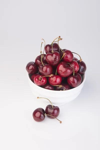 Fresh cherry berry on background — Stock Photo, Image