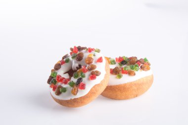 çörek. arka plan Christmas poğaça