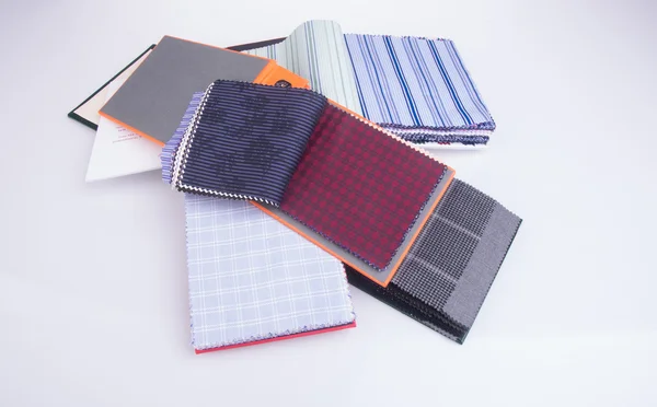 Fabric. fabric samples on background — Stock Photo, Image