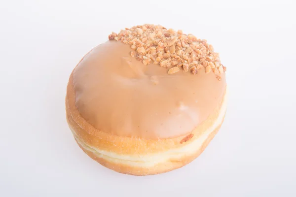 Çörek. Donuts arka planda fıstık ile — Stok fotoğraf