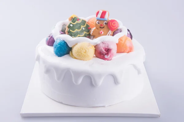 Tårta. glass tårta på bakgrunden — Stockfoto