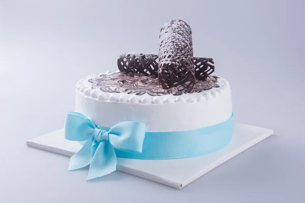 Torta. torta gelato su sfondo — Foto Stock
