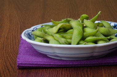 Japon mutfağı. arka planda Japon soya