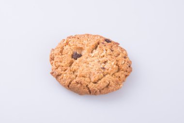 kurabiye. arka planda çikolatalı kurabiye