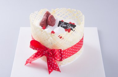 kek, pasta dondurma arka planda