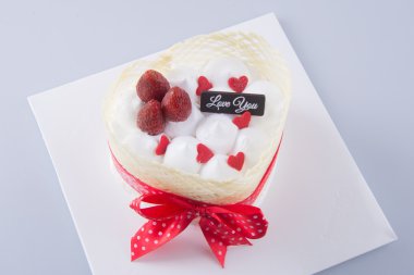 kek, pasta dondurma arka planda