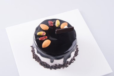 kek, pasta dondurma arka planda