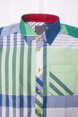 gömlek. erkek gömlek closeup arka plan üzerinde