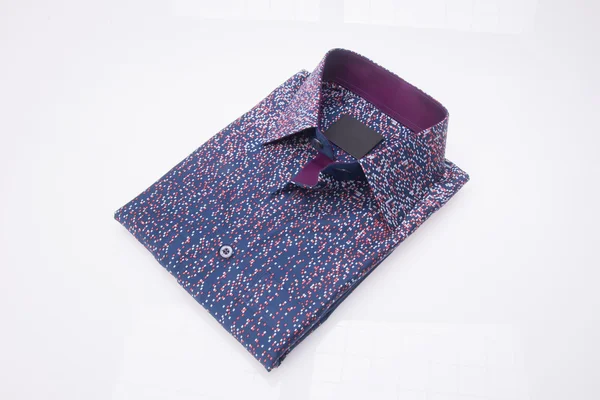 gömlek. bir arka plan üzerinde katlanmış erkek gömlek