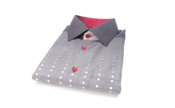 gömlek. bir arka plan üzerinde katlanmış erkek gömlek