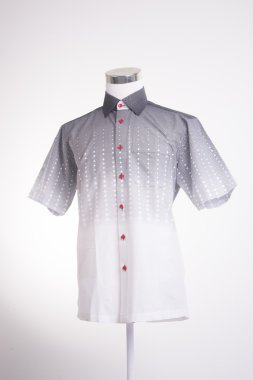 gömlek. bir arka plan üzerine giymiş erkek manken