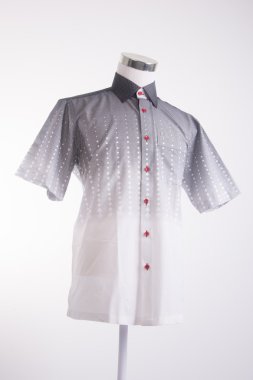 gömlek. bir arka plan üzerine giymiş erkek manken