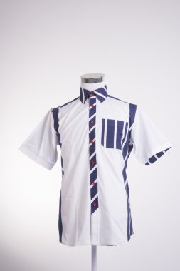 gömlek. bir arka plan üzerine giymiş erkek manken