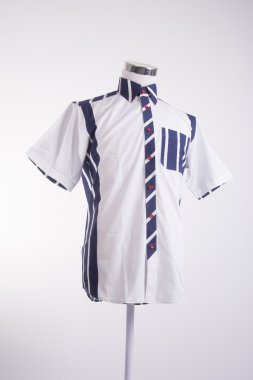gömlek. bir arka plan üzerine giymiş erkek manken