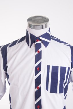 gömlek. bir arka plan üzerine giymiş erkek manken