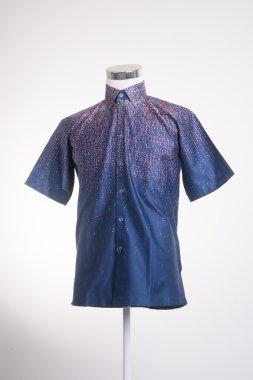 gömlek. bir arka plan üzerine giymiş erkek manken