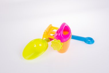 oyuncak. arka plandaki sahil bebek oyuncakları