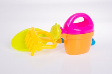 oyuncak. arka plandaki sahil bebek oyuncakları