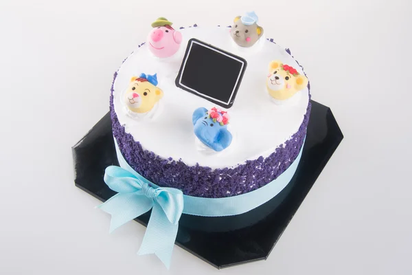 Kuchen. Kuchen auf dem Hintergrund — Stockfoto