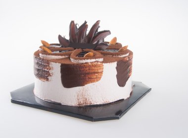 kek. zemin üzerine çikolatalı kek