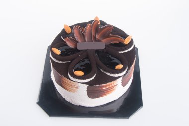 kek. zemin üzerine çikolatalı kek